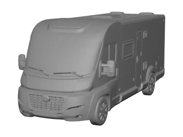3D model for Mi serve il modellino 3d di un Roller team gran duca semintegrale del 2014 marca fiat