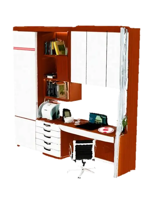 3D-модель Home Office Haven - Offices, згенерована ШІ