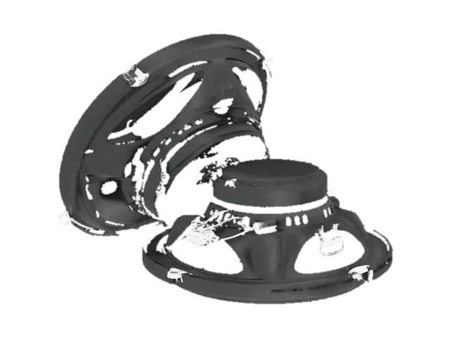 Car Audio Speakers - Midrange AI 생성 3D 모델
