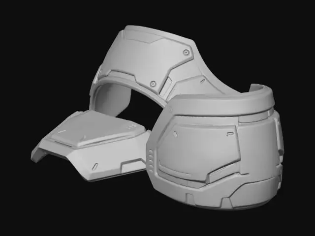 3D model for Akasaka Exosuit Fragments