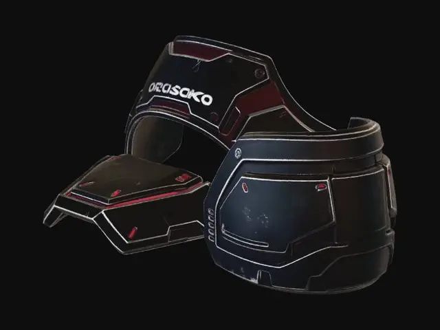 3D model for Akasaka Exosuit Fragments