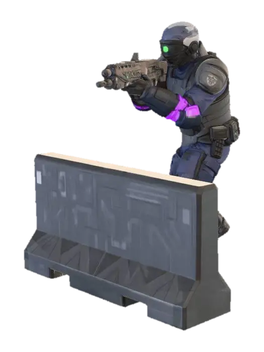 Tactical Stance - Tactics 3D model, vytvořený pomocí AI