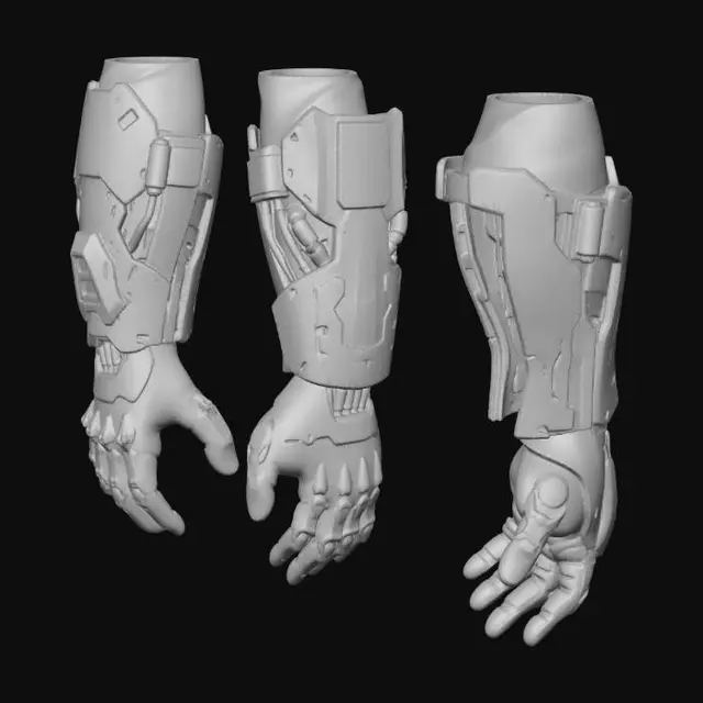 3D model for Crimson Modular Exoskeleton