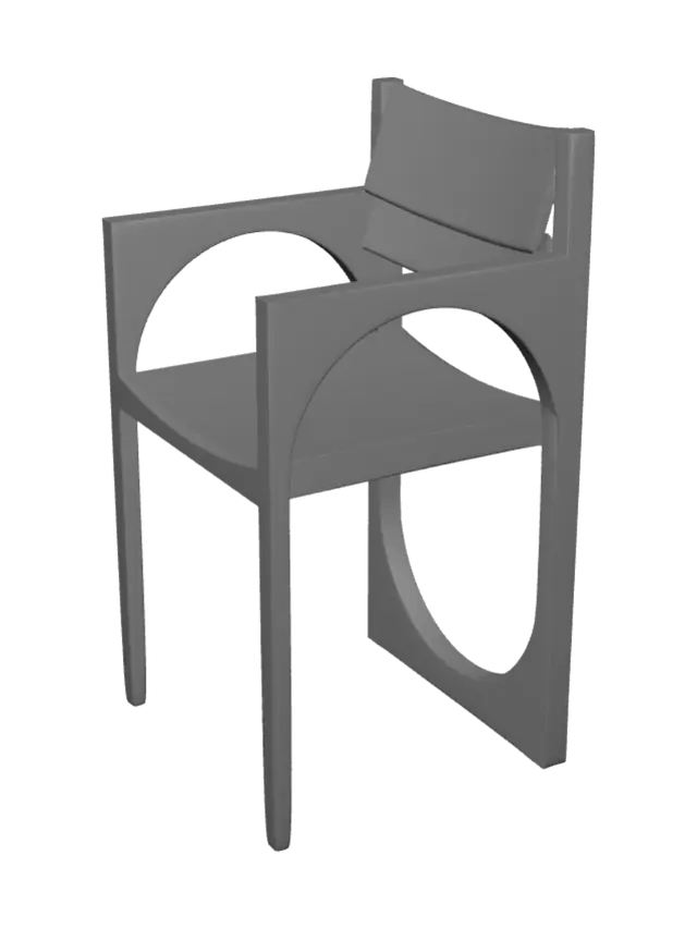 3D model for Archway Chair