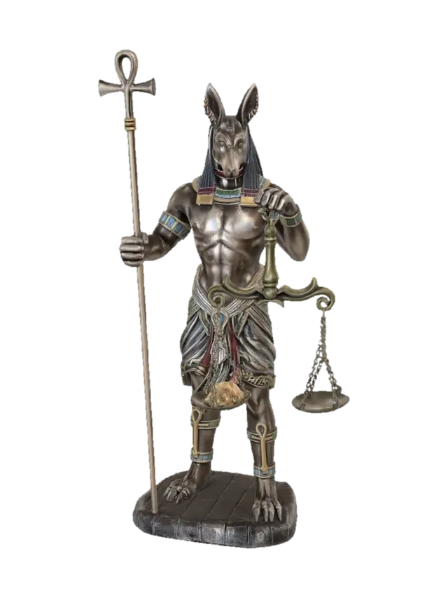 Anubis, Judge of the Dead - Judgment 3D model, vytvořený pomocí AI
