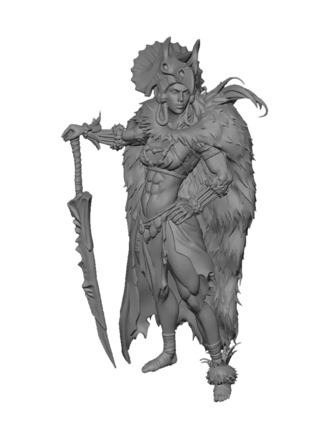 3D model for Icebound Valkyrie