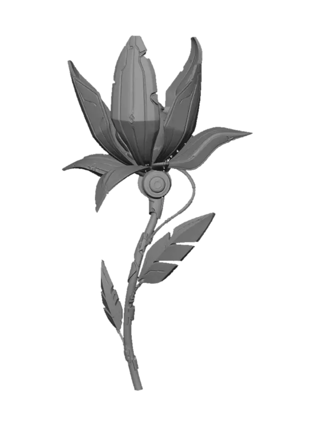 3D model for Neon Orchid