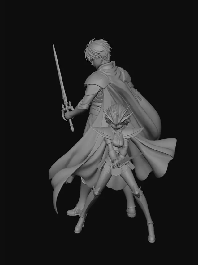 3D model for Starry Sky Duel
