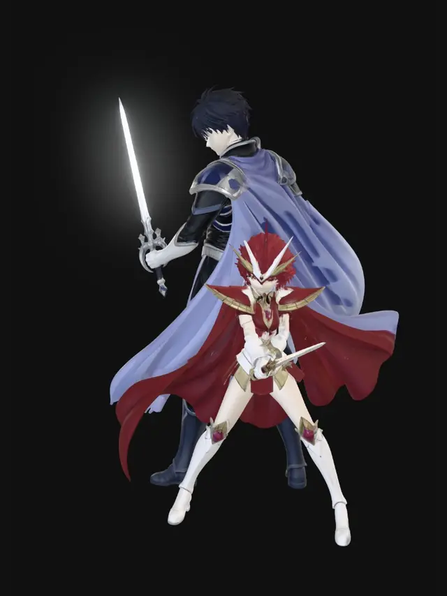 3D model for Starry Sky Duel