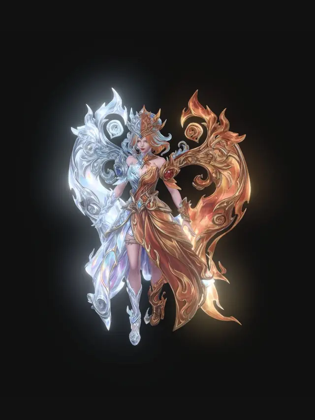 3D model for Frostfire Queen