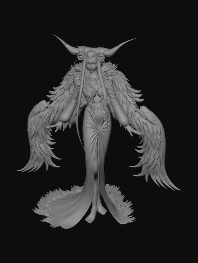 3D model for Crimson Enchantress
