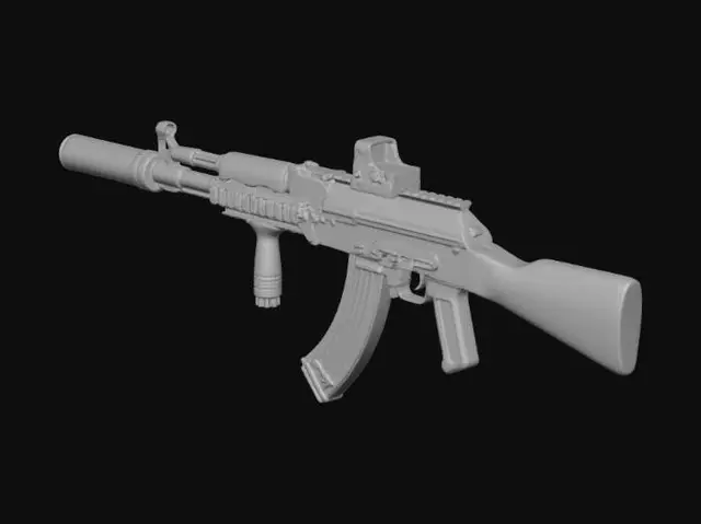 3D model for ak