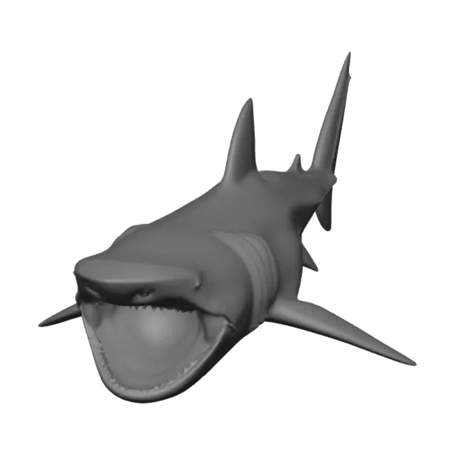 3D model for Shark in the Blue Depths