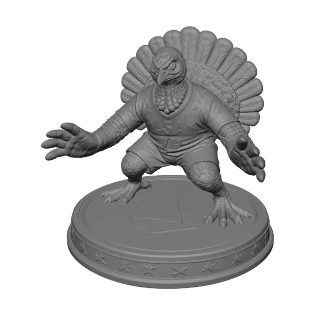 3D model for Stars and Stripes Turkey