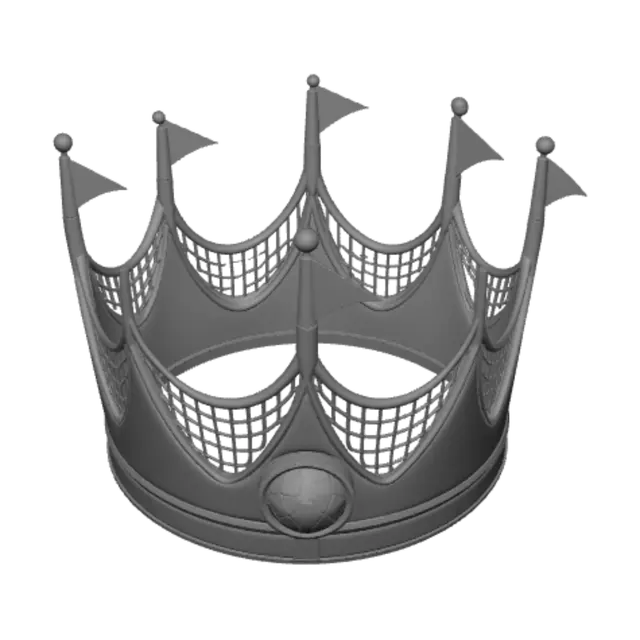 3D model for Golden Crown of Champions