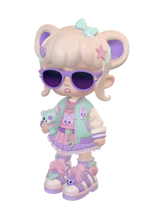 3D model for Pastel Princess