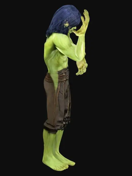 3D model for Green Warrior