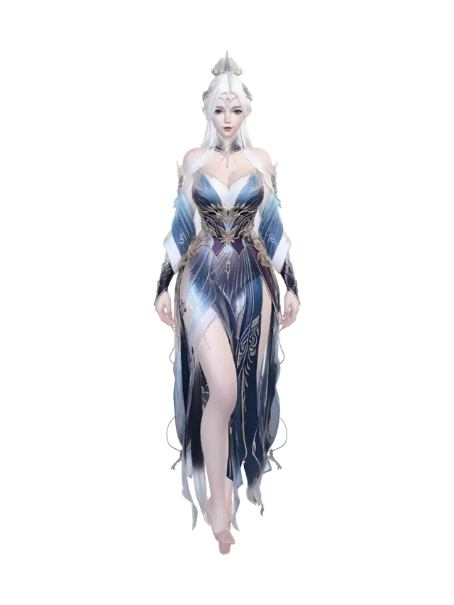 3D model for Moonlit Blossom Empress