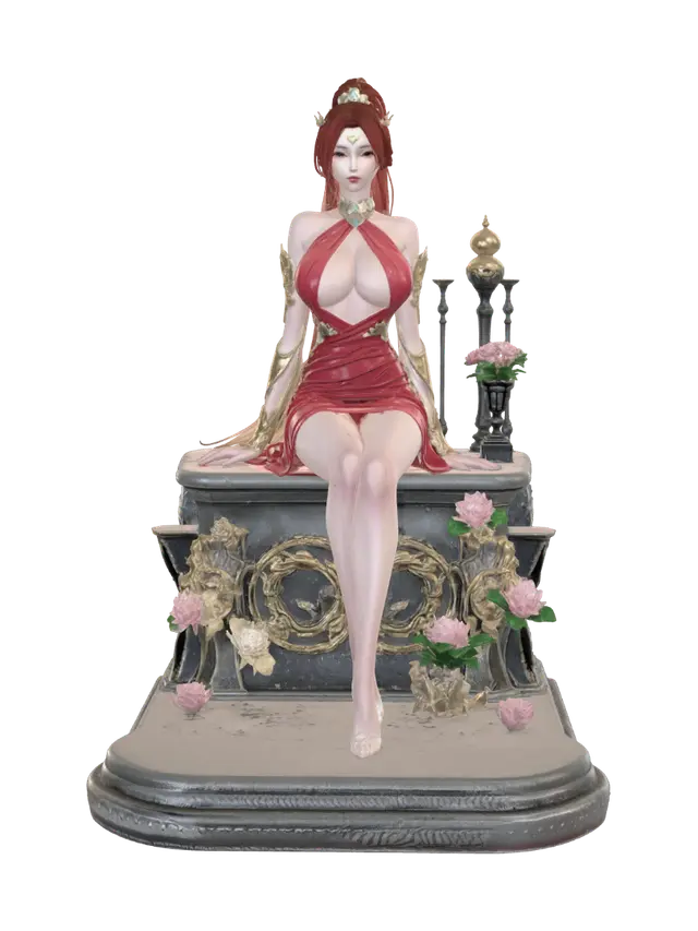 3D model for Crimson Empress of the Sunset Terrace