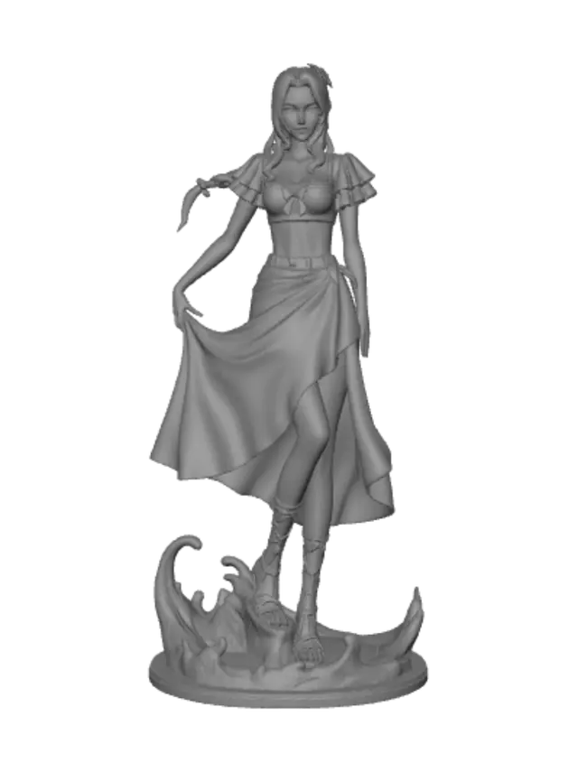 3D model for Aqua Blossom