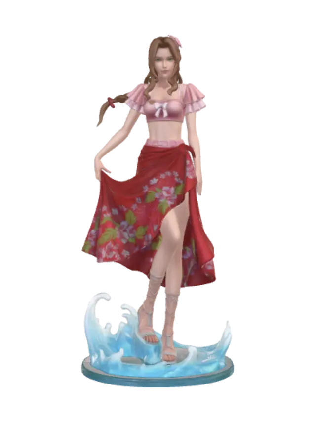 3D model for Aqua Blossom