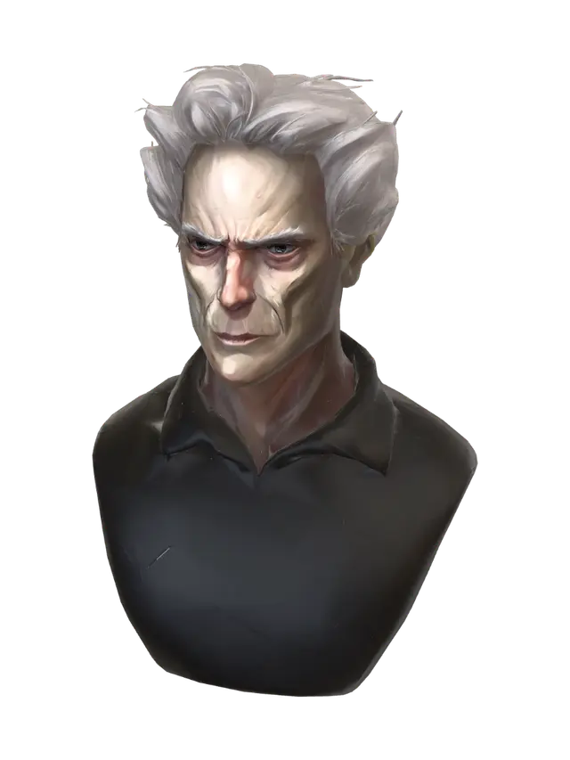 FSAASF - Stoic 3D model, vytvořený pomocí AI