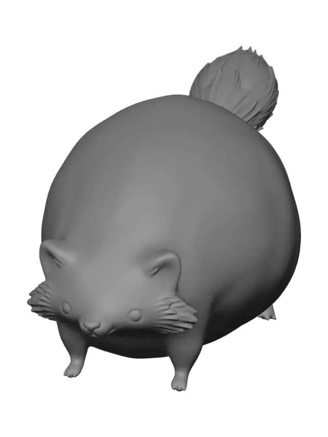3D model for Pudgy Otter