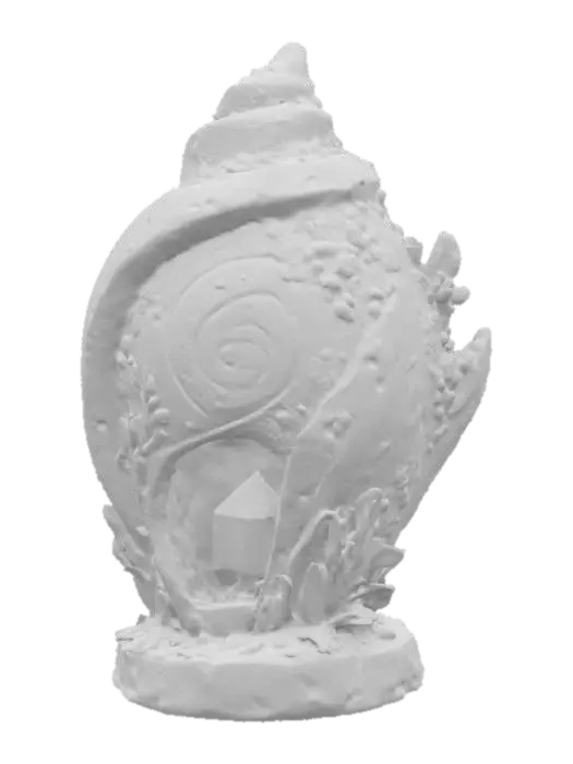 3D model for Luminous Shell Sanctuary #ocean#