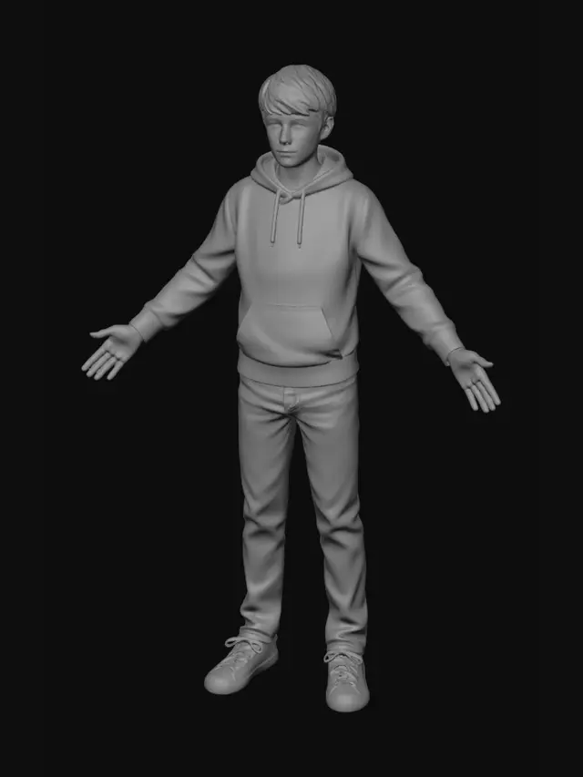 3D model for Arms Wide Open