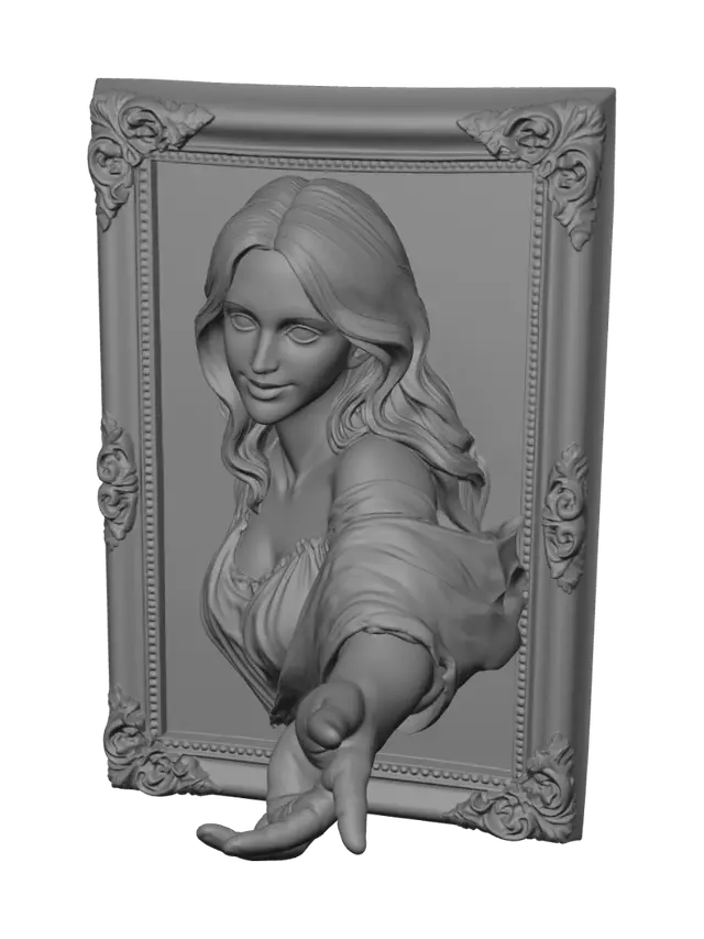 3D model for Invitation from the Portrait