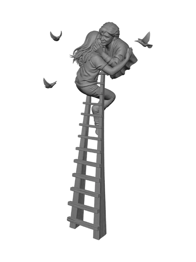3D model for Ladder to Heaven