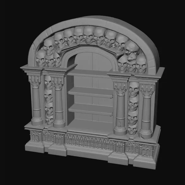 3D model for Arch of Skulls