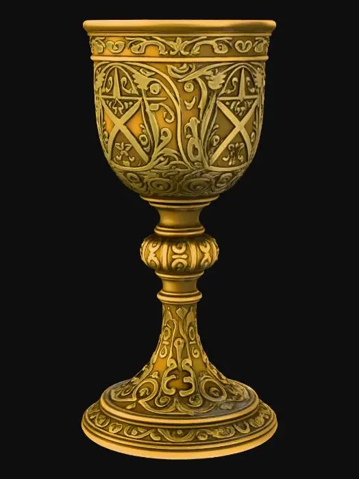 3D model for Pentacle Chalice