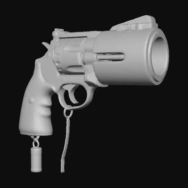 3D model for Royal Flush Revolver