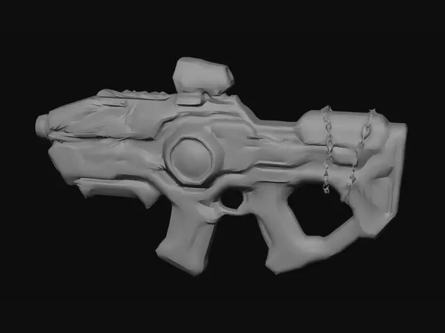 3D model for Chainbound Arc Cannon X