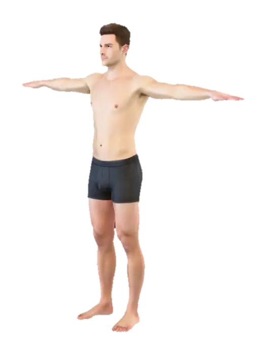 Balance Poise - Movement 3D model, vytvořený pomocí AI