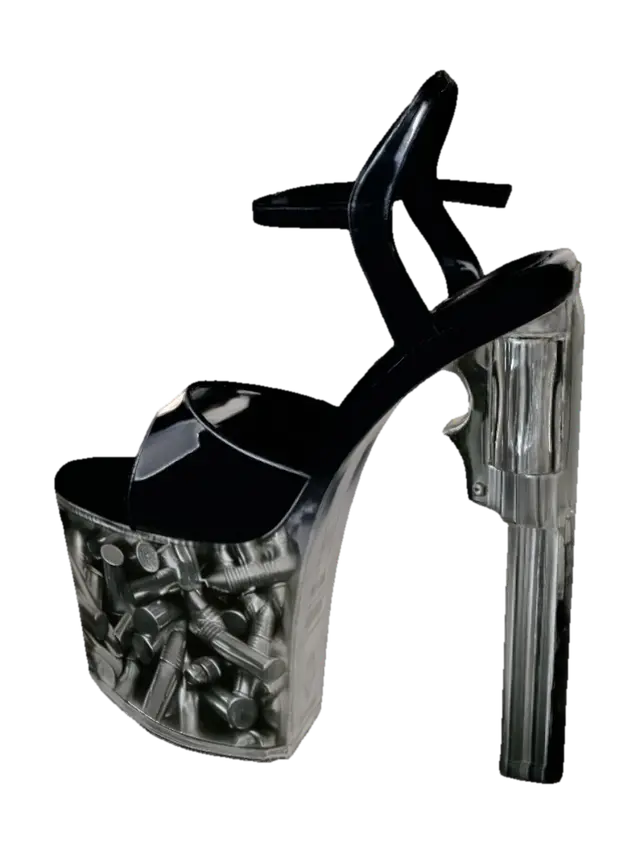 3D model for Nail-Filled Platform Heels
