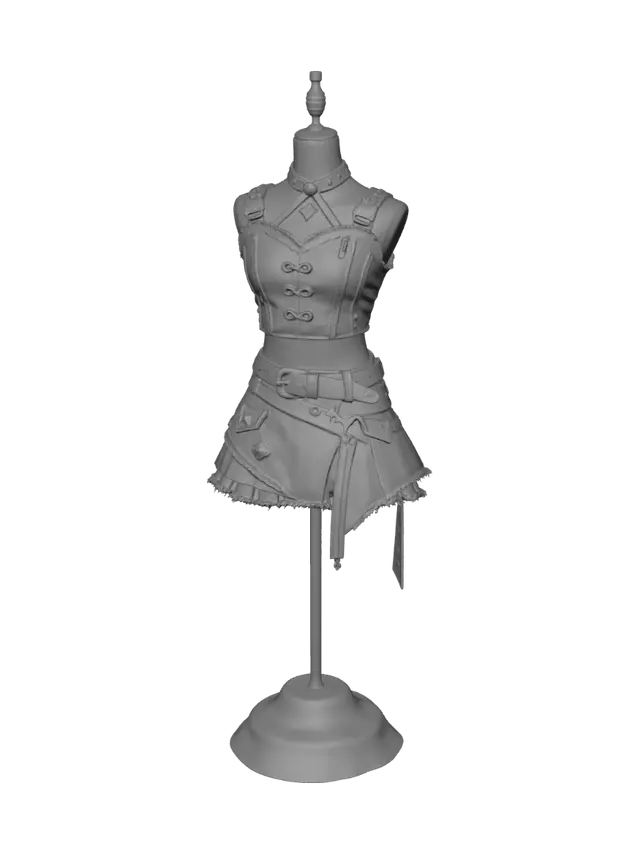 3D model for Baroque Cavalier