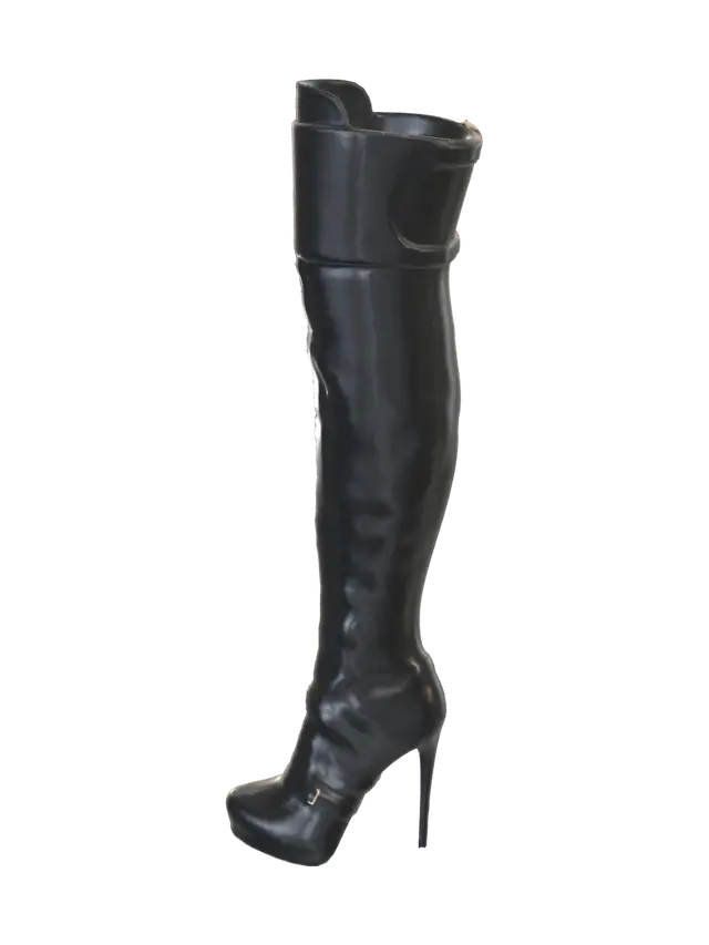 Midnight Serpent Boot 3D model, vytvořený pomocí AI