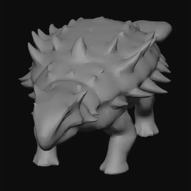 3D model for Spiked Wonder