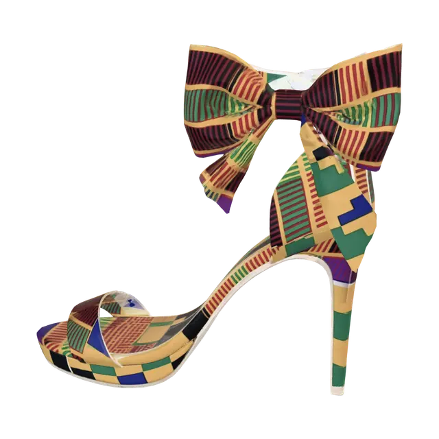 3D model for Kente Bow Stiletto