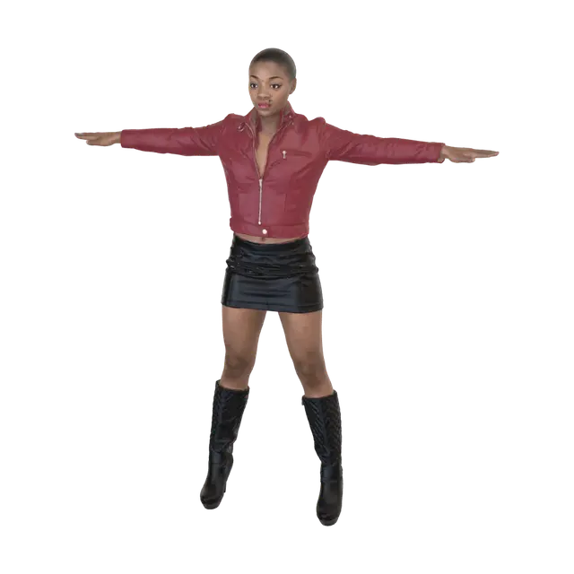 3D model for T-pose the upperbody. A-pose the lowerbody. Give character short/buzzcut hairstyle. Remove jewelry and earrings.