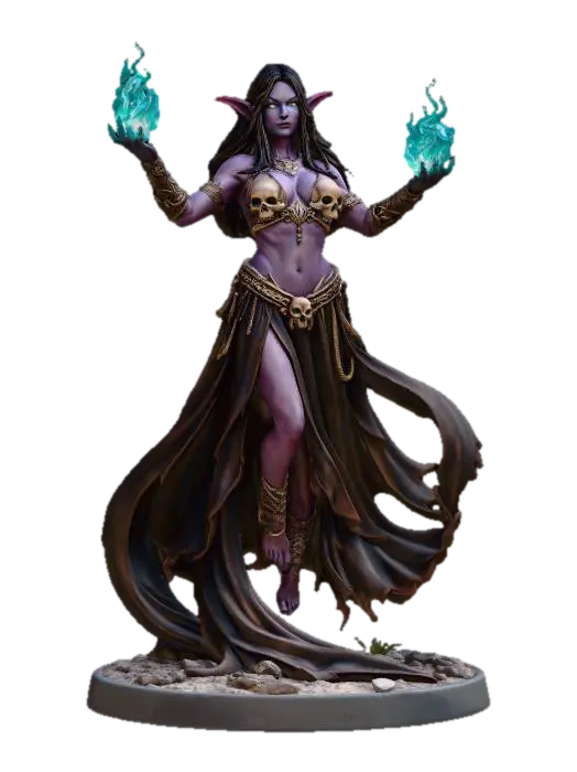 3D model for Necro Enchantress