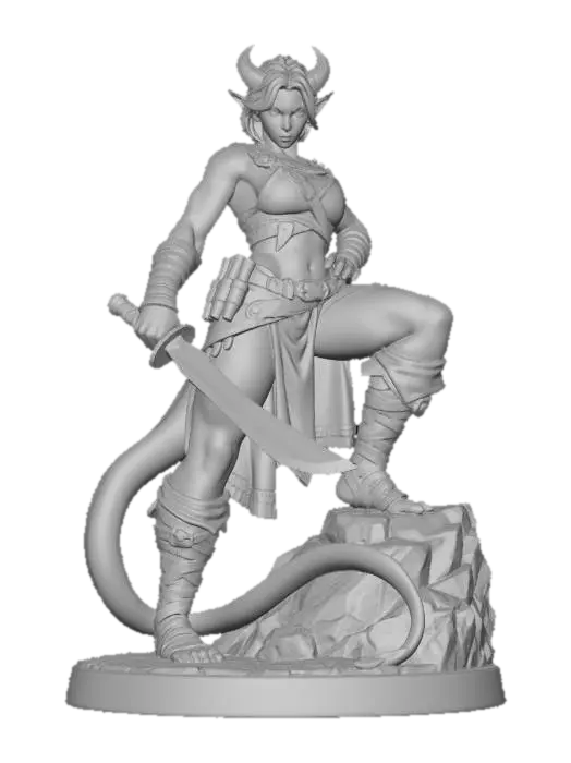 3D model for Crimson Huntress