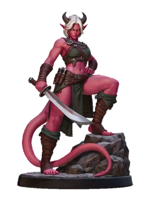 3D model for Crimson Huntress