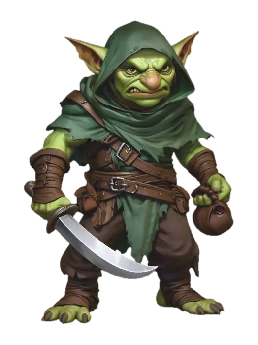 3D model for Goblin Thief