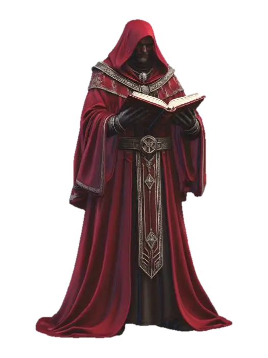 3D model for Skull Clan Cultist Tome Reader