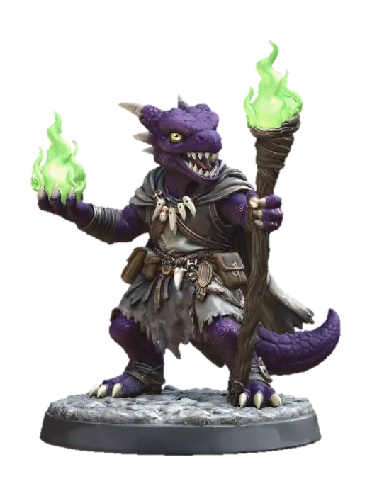 3D model for Kobold Spell Caster