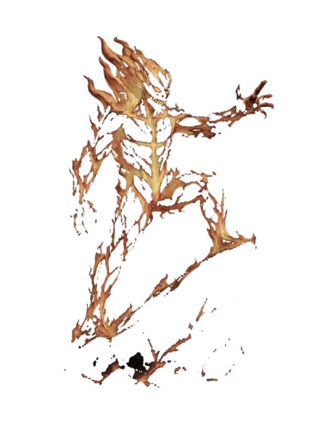 Molten Titan - Gigantic 3D model, vytvořený pomocí AI