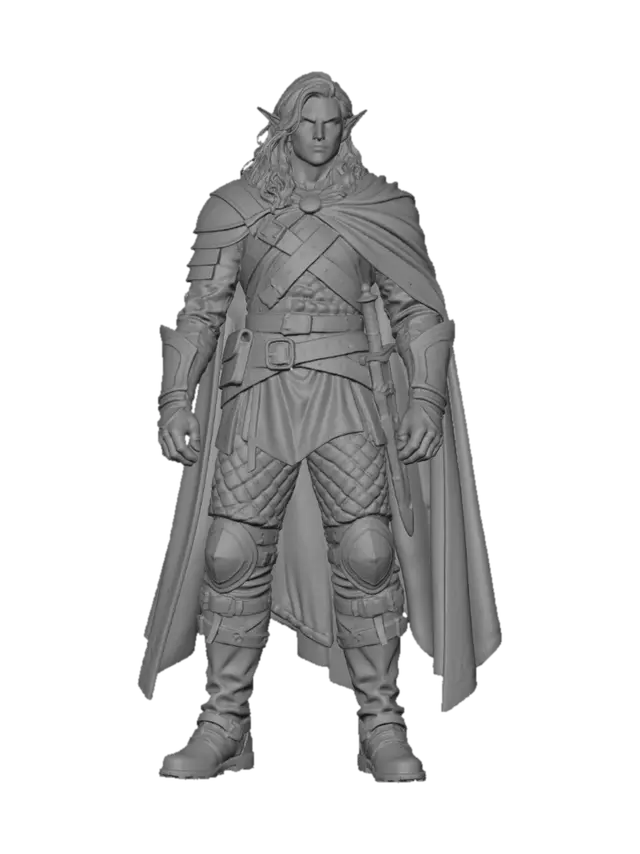 3D model for Emerald Knight of the Verdant Guard